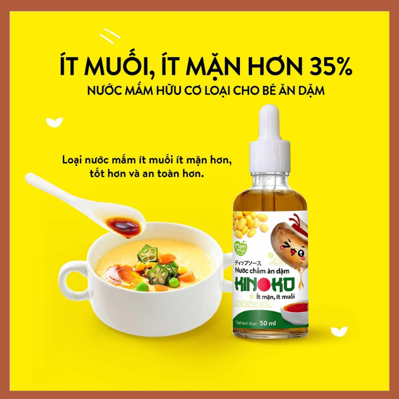 Nước mắm cho bé Kinoko
