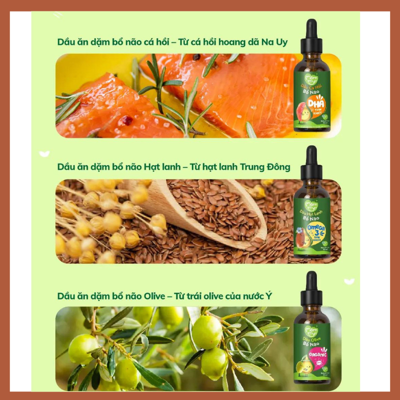 Bộ 3 chai dầu ăn dặm Mămmy