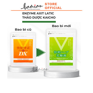Viên uống Enzyme Fucoidan Kaicho detox giảm mỡ giữ dáng Nhật Bản 124 viên