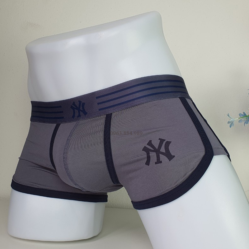 Quần boxer siêu đẹp NY.01 chất cotton cạp bản rộng bóng chất liệu cực đẹp cho anh em, thiết kế bám thân