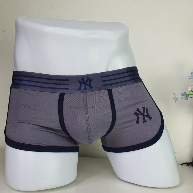 Quần boxer siêu đẹp NY.01 chất cotton cạp bản rộng bóng chất liệu cực đẹp cho anh em, thiết kế bám thân