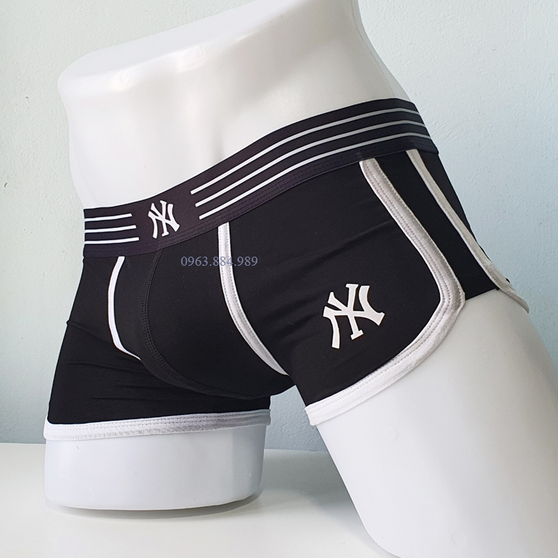 Quần boxer siêu đẹp NY.01 chất cotton cạp bản rộng bóng chất liệu cực đẹp cho anh em, thiết kế bám thân