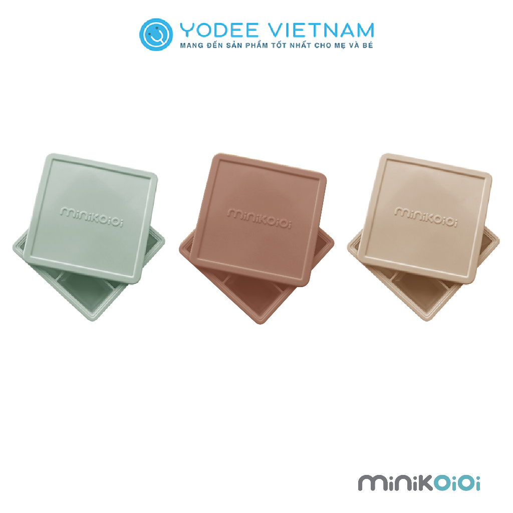 Khay trữ thức ăn silicone Minikoioi cho bé