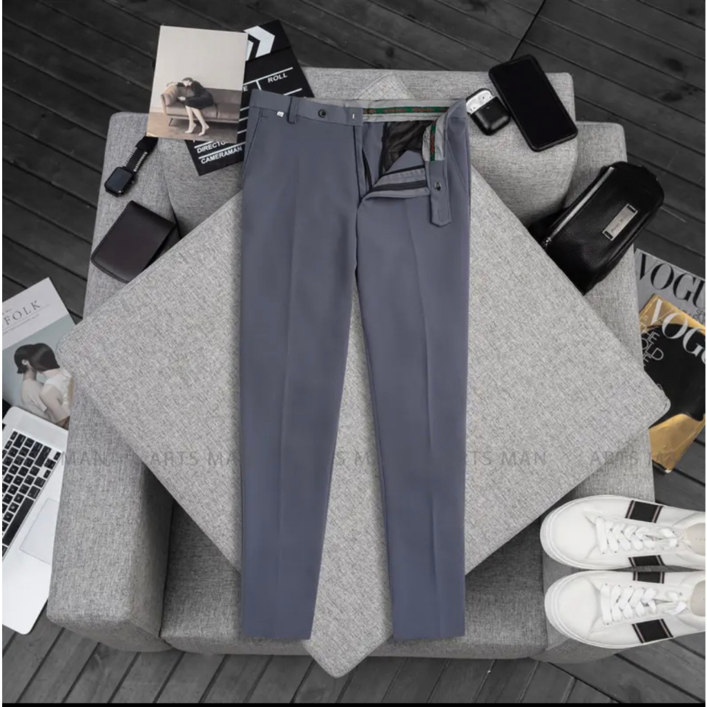 Quần Âu Nam, quần tây nam chất vải tuyết mưa ,co giãn nhẹ 4 chiều, vải không nhăn, không xù, trẻ trung, lịch lãm