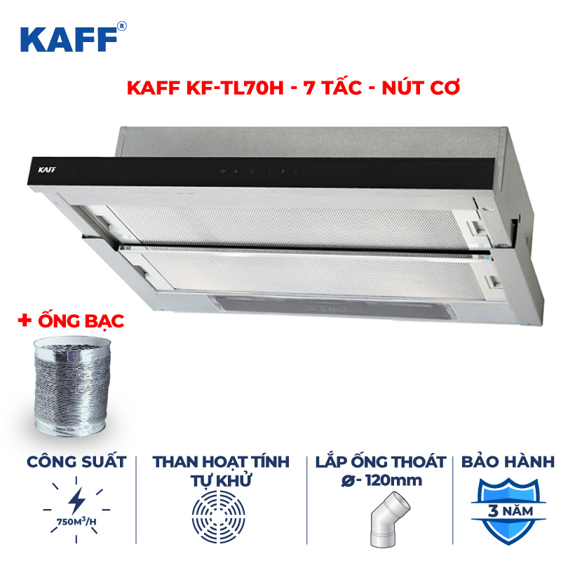 Máy hút mùi âm tủ BẾP 7 tấc KAFF KF-TL70H | BigBuy360 - bigbuy360.vn