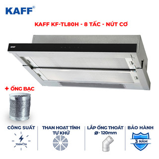 Máy hút mùi âm tủ bếp 8 tấc kaff kf-tl80h