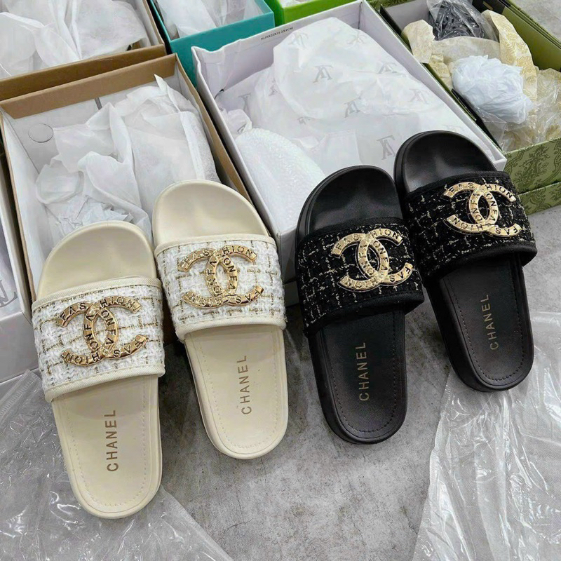 Dép nữ chữ X quai dạ qc (khách lấy tăng size)