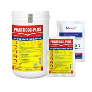 Đặt trị cầu trùng pharticoc plus 50gr