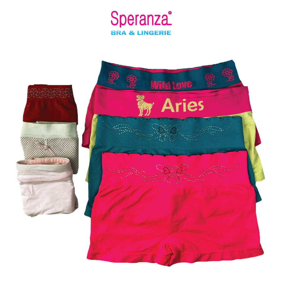 Quần lót nữ cotton speranza - Quần lót dạng boxer - Nhiều màu - SPQ212-042CKM