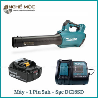  Máy thổi MAKITA DUB184Z 18V máy thổi pin Makita chính hãng nghề mộc 
