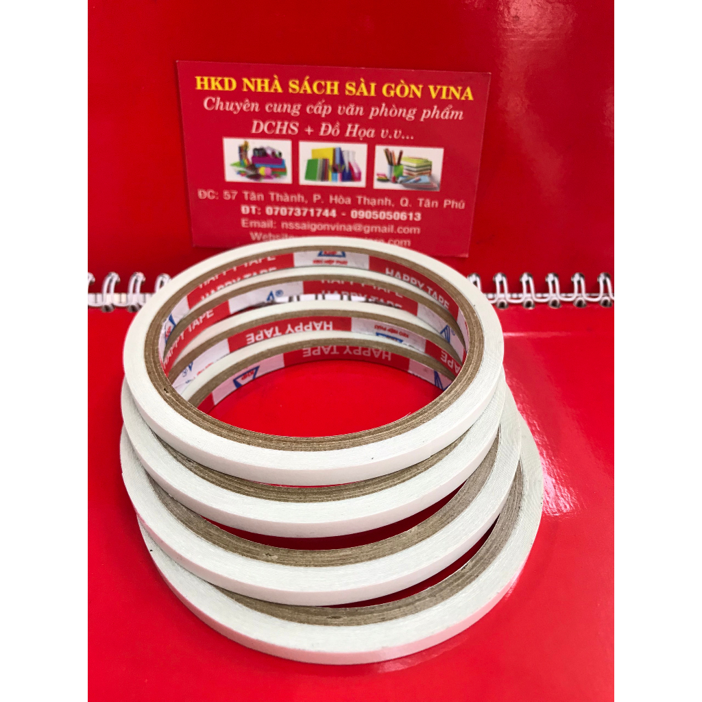Băng Keo 2 Mặt 0.5mm