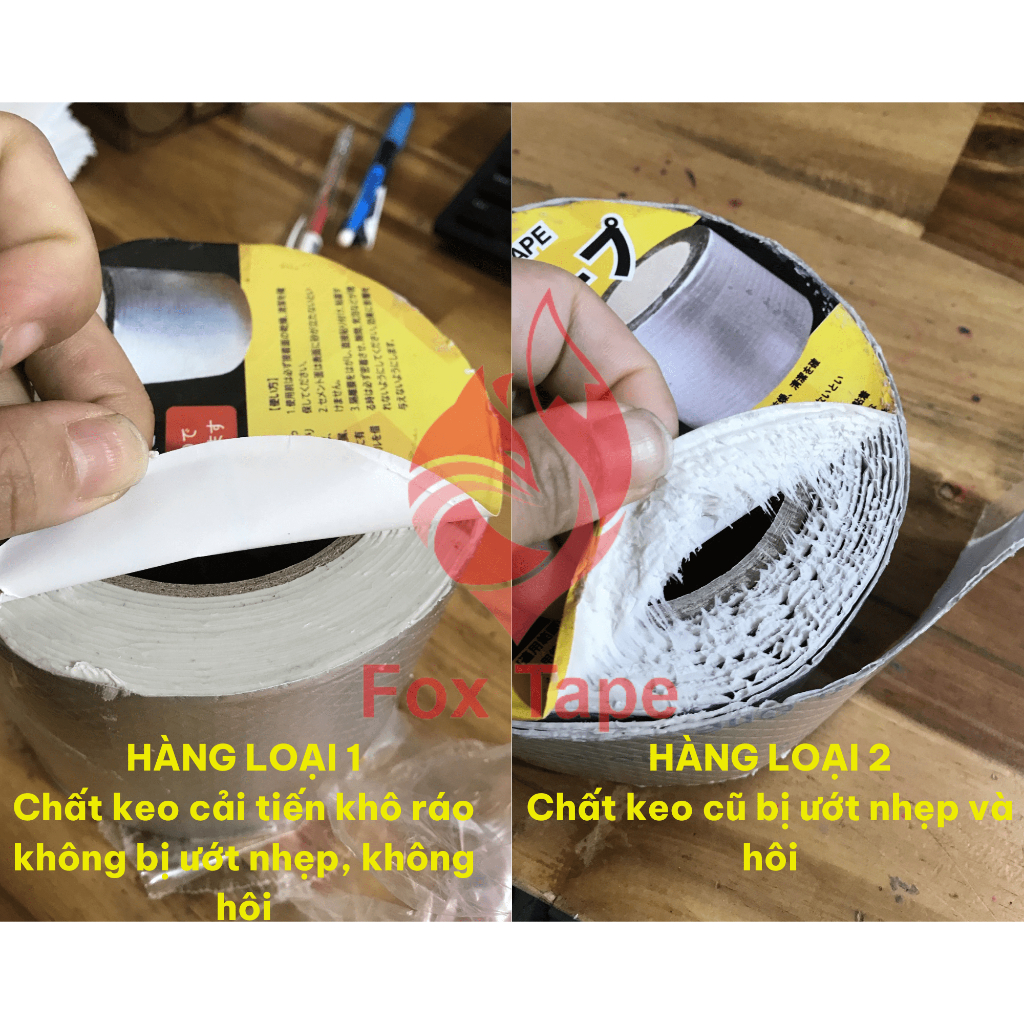 Băng Keo Chống Dột, Chống Thấm Mái Nhà Mái Tôn Hàng Nhật 10cm