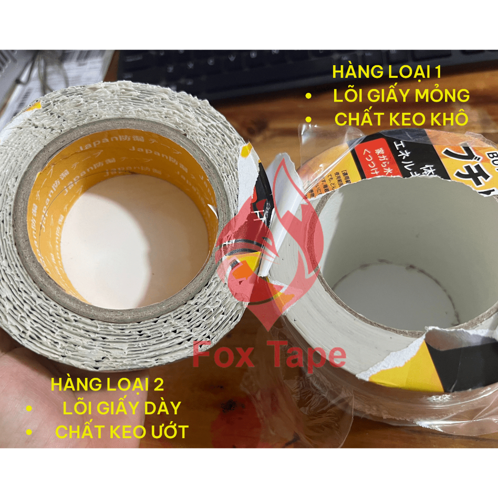 Băng Keo Chống Dột, Chống Thấm Mái Nhà Mái Tôn Hàng Nhật 10cm