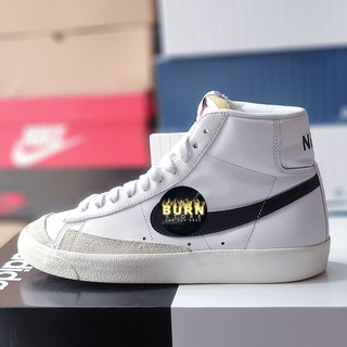 Giày -Blazer Mid 77 Vintage black white, nhiều size, real 2hand
