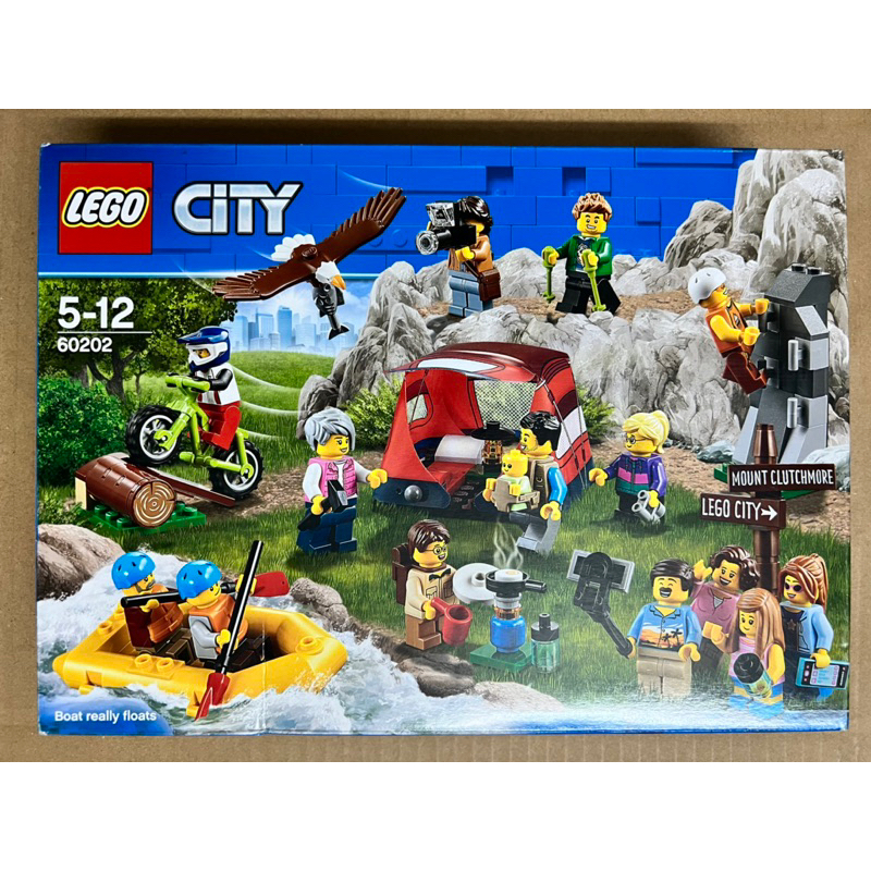 LEGO CITY - 60202 - DU LỊCH DÃ NGOẠI - PEOPLE PACK - OUTDOOR ADVENTURES