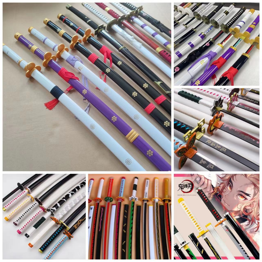 Đạo cụ Cosplay nhân vật mô hình kiếm gỗ zoro roronoa, shusui onepiece, katana zenitsu kitetsu