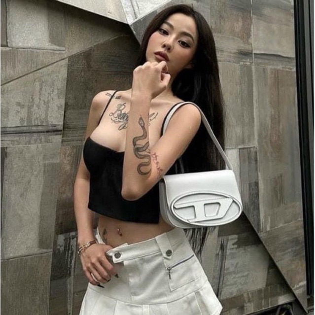 Túi xách nữ hottrend kẹp nách DIESSL size 14 và 20