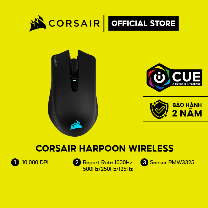 Chuột Corsair Harpoon Wireless - PMW3325