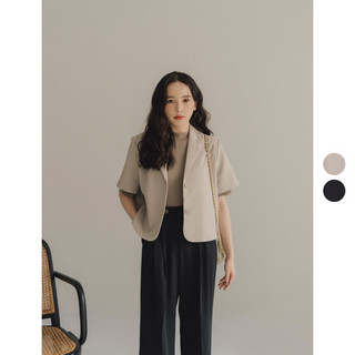 Áo khoác thiết kế tea blazer by 𝐌𝐀𝐑𝐑𝐎𝐍