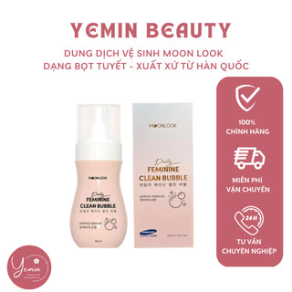 Dung dịch vệ sinh MoonLook dạng bọt tuyết xuất xứ Hàn Quốc chai 150ml