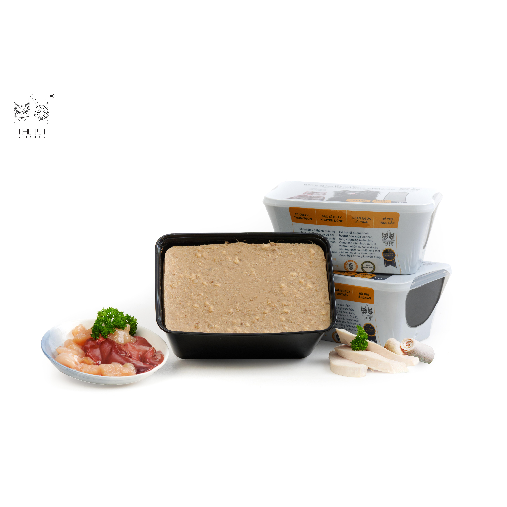 Pate Tươi Chó Mèo THEPETVN Vị Gà Collagen (Mixed Chicken With Collagen) - 01Kg