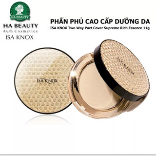 Phấn phủ láng mịn dưỡng da cao cấp hàn quốc isa knox two way pact cover supreme rich essence 11g spf30 pa++