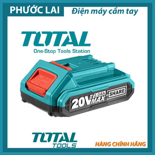 Pin 20v-2ah lithium-ion chính hãng total tfbli20011