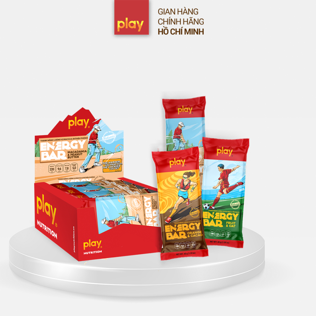 – Thanh ngũ cốc dinh dưỡng PLAY Energy Bar