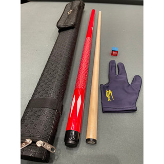 Cơ bi a lỗ đài loan supreme câu lạc bộ, gậy bida billiard pool cue văn phòng gia đình hanana( tặng thêm bao da, găng, lơ