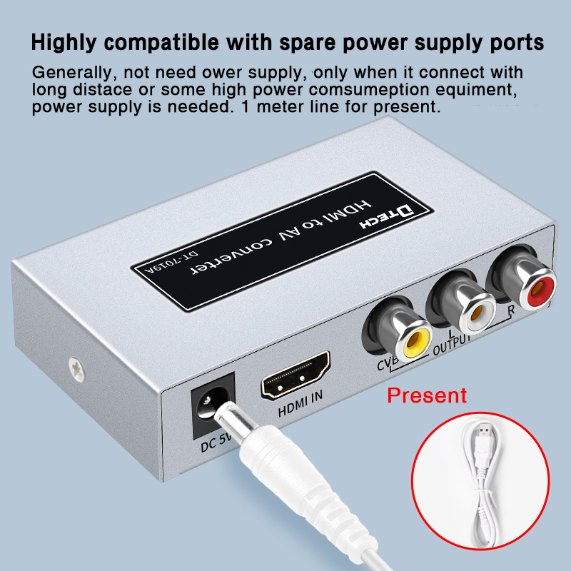 HDMI TO AV  DTECH  FULL HD 1080