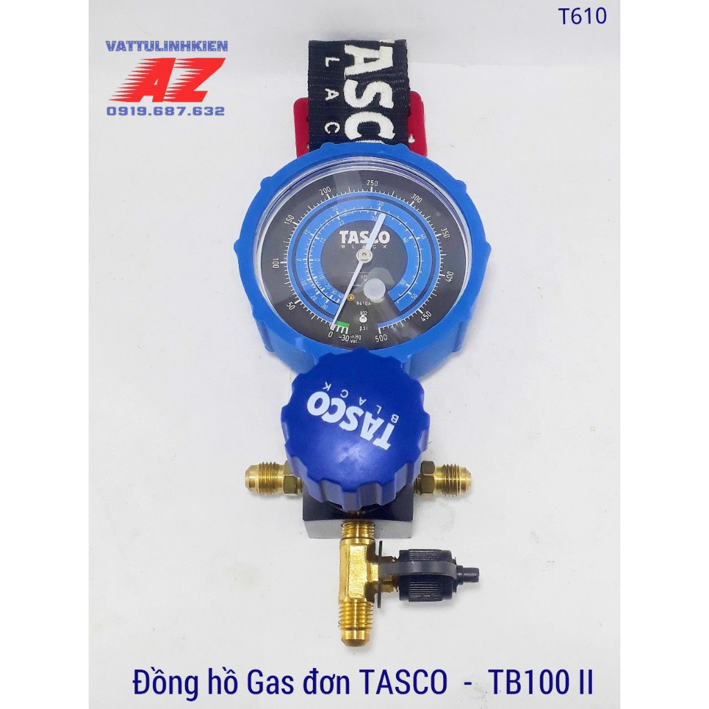 Bộ đồng hồ đo Gas R32, R410A TASCO BLACK Model:TB100 II