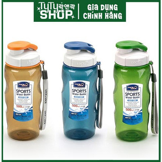 Bình nước thể thao nhựa tritan lock&lock sports water bottle 500ml hpp727 abf721
