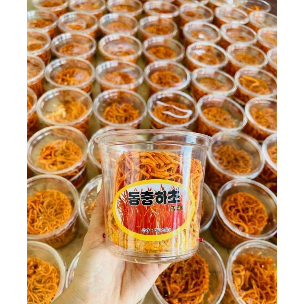 Đông Trùng Hạ Thảo Hàn Quốc - Nấm Đông Trùng Hạ Thảo Hộp 40gr
