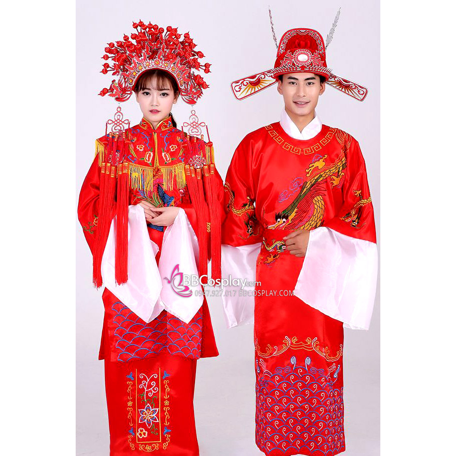 Trang Phục Cặp Hỉ Phục Tân Lang Tân Nương - 9414