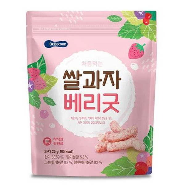 Bánh Ăn Dặm Hình Que Bebecook Cho Bé 6 Tháng Ăn Dặm