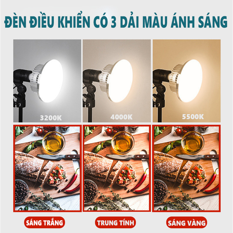 Bóng đèn led nấm nhiều chế độ màu 85w,150w siêu sáng- Có Remote điều khiển
