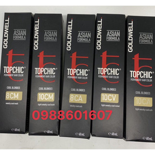 🇩🇪Goldwell🇩🇪 Màu nhuộm thời trang cao cấp Topchic Permanent Hair Color Goldwell 60ml (2026)