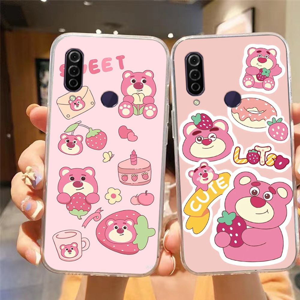 Ốp lưng vsmart Joy 3 / vsmart Joy3 plus / vsmart joy 3+ in hình gấu dâu bắt tren nhất