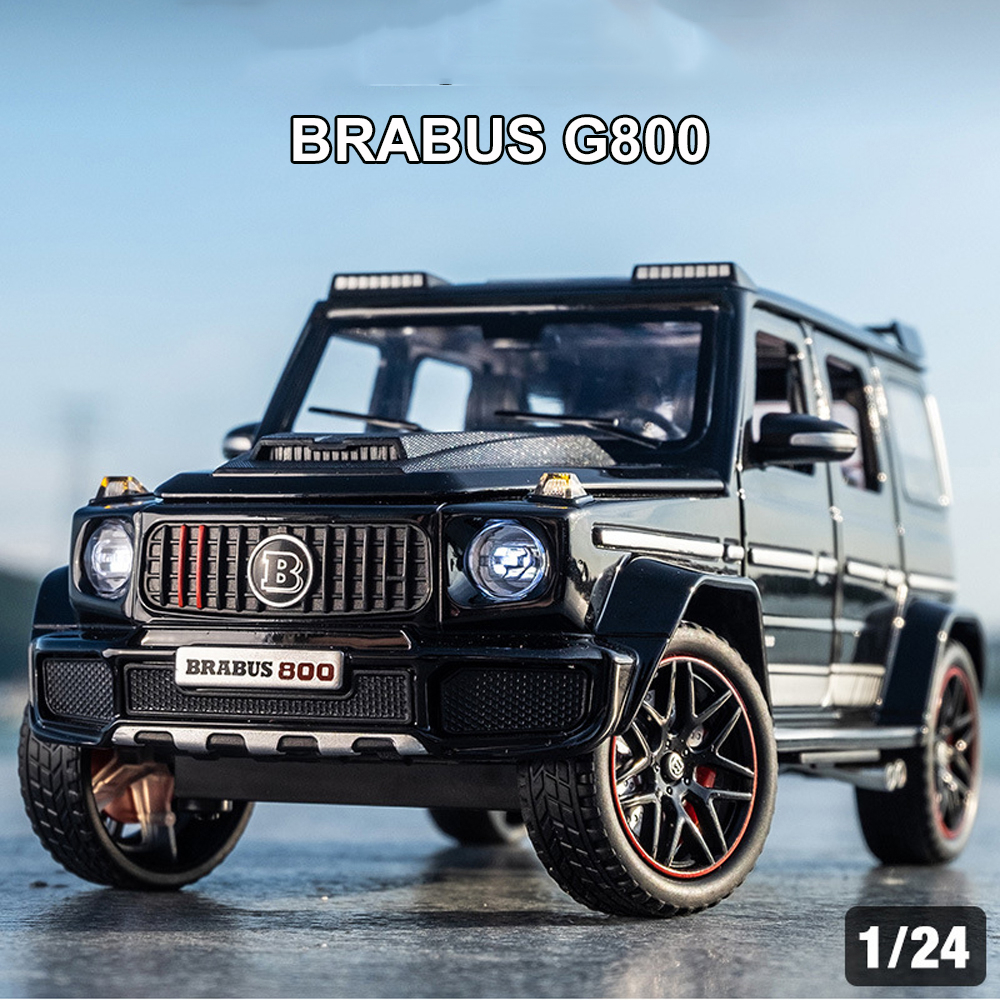 Mô hình xe Mercedes G-Class Brabus G800 tỉ lệ 1:24 hãng Mini Auto