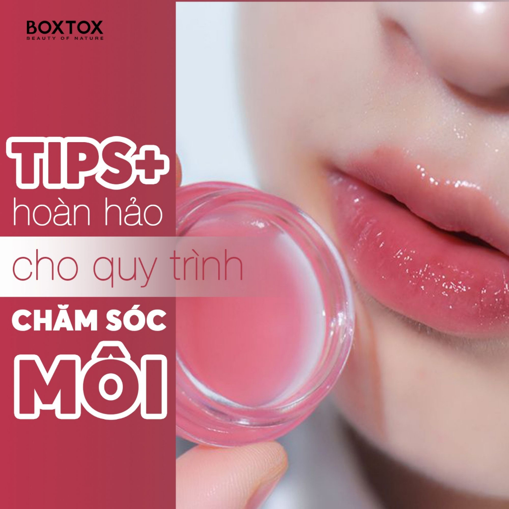 Sáp dưỡng Lip Color Care Boxtox Dưỡng Môi, Làm Hồng Môi