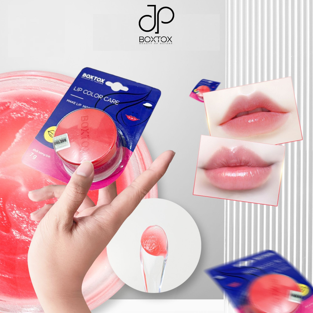 Sáp dưỡng Lip Color Care Boxtox Dưỡng Môi, Làm Hồng Môi