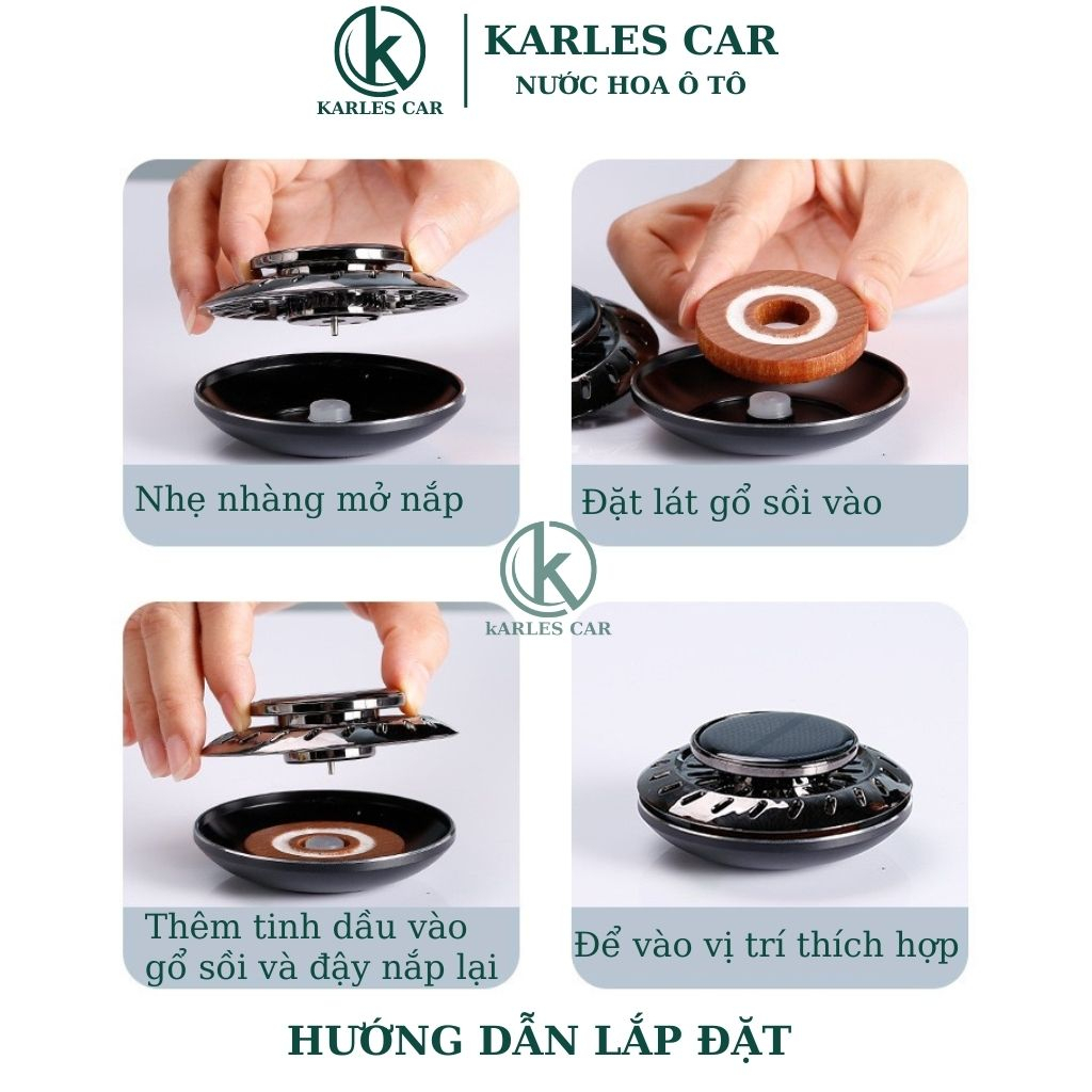 Máy Khuếch Tán Tinh Dầu Ô Tô , Máy Khuyếch Tán Tinh Dầu Năng Lượng Mặt Trời