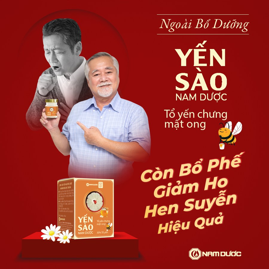 Combo 30 hũ Yến sào Nam Dược Tổ yến chưng mật ong giúp tăng sức đề kháng, bổ phổi, tốt cho hệ tiêu hóa