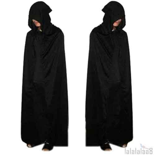 Áo Choàng Đen Hoá Trang Phù Thủy Ma Cà Rồng Dịp Halloween