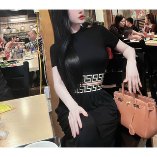 Set bộ thun ngắn tay dẻo , kèm áo croptop