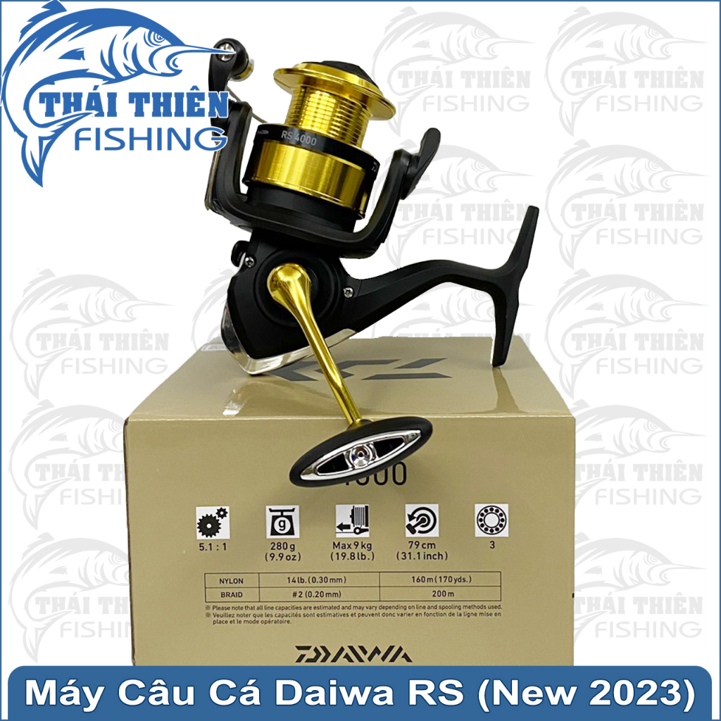 Máy Câu Cá Daiwa RS Dòng Máy Mới 2023