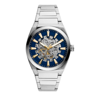 Đồng hồ nam fossil me3220 automatic dây thép 42mm