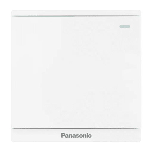 Bộ 1 công tắc vuông có chỉ báo dạ quang Panasonic Moderva