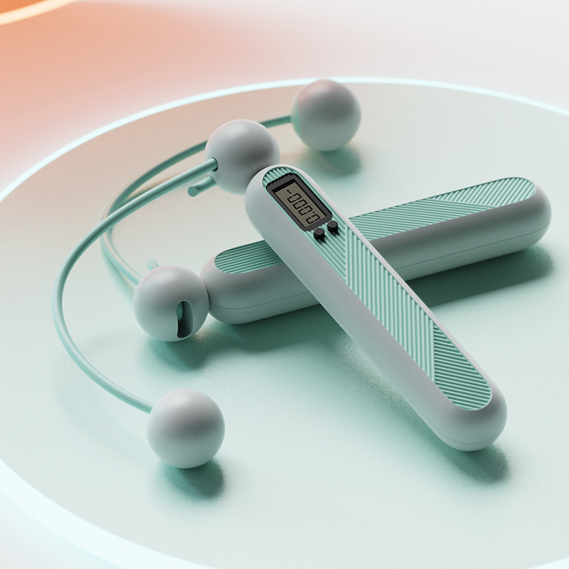 Combo Đai Bảo Vệ Vòng 1 Khắc Phục Gù Lưng HeLoKo Và Dây Nhảy Không Dây Đếm Số Bước Nhảy, Calo