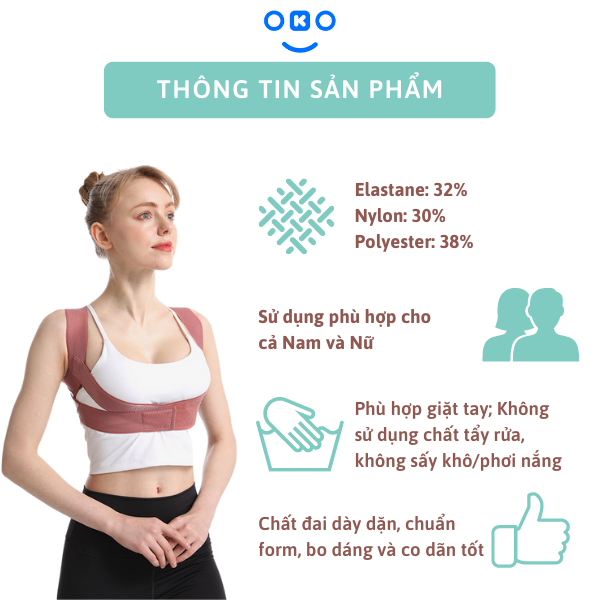 Combo Đai Bảo Vệ Vòng 1 Khắc Phục Gù Lưng HeLoKo Và Dây Nhảy Không Dây Đếm Số Bước Nhảy, Calo